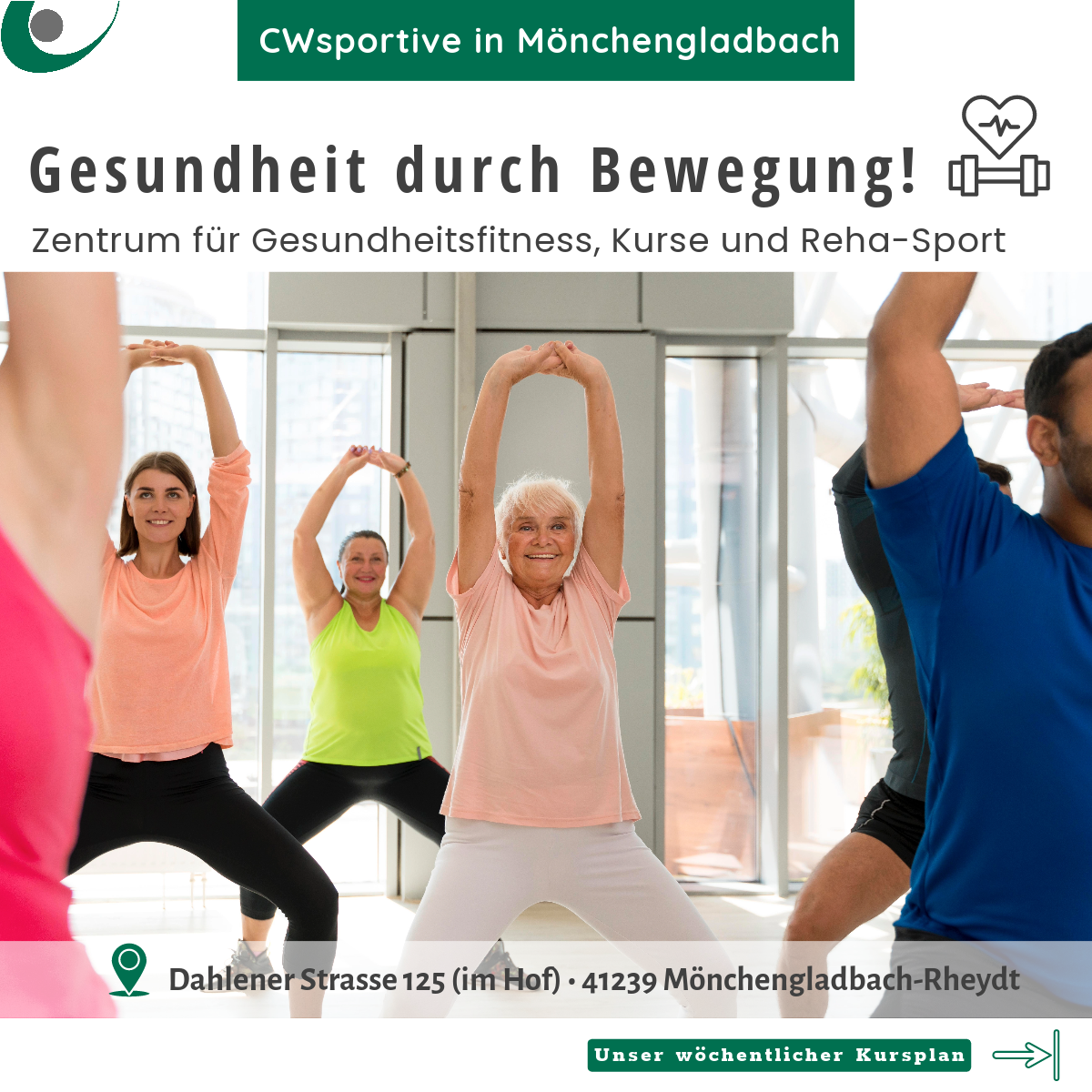 CWsportive: Gesundheit durch Bewegung!